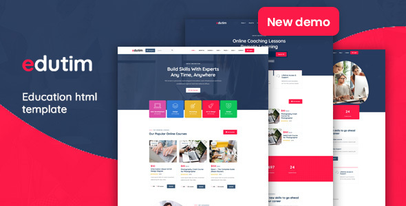 Edutim - Education LMS Html Template