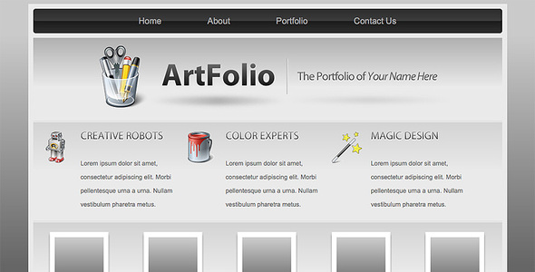 Art Folio | Portfolio Template