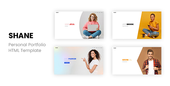 Shane - Personal Portfolio Template