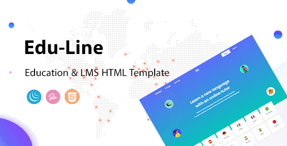 Eduline - Language School & Education HTML Template