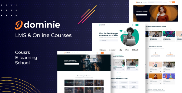 Dominie - LMS & Online Courses HTML Template