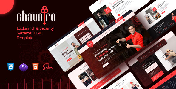 Chaveiro - Locksmith Business HTML5 Template