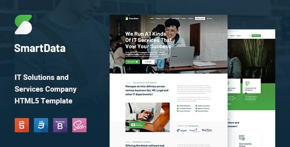 Smartdata - IT Solutions & Services HTML5 Template