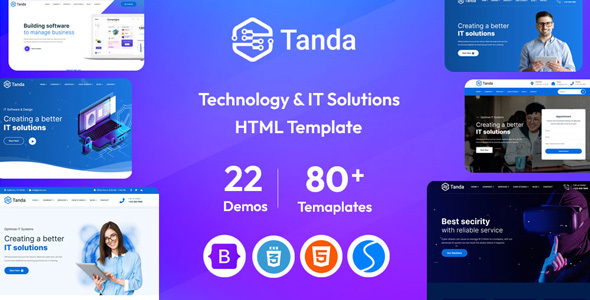 Tanda - IT Solutions HTML Template