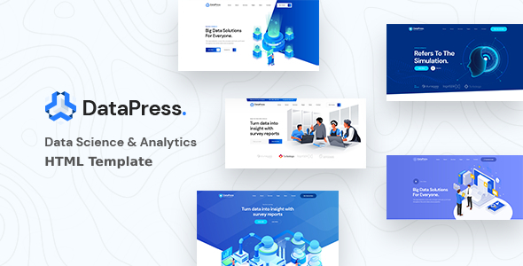 DataPress - Data Science & Analytics HTML Template