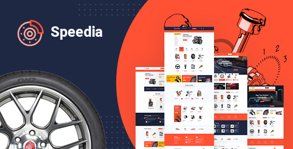 Speedia - AutoParts & Accessories HTML Template