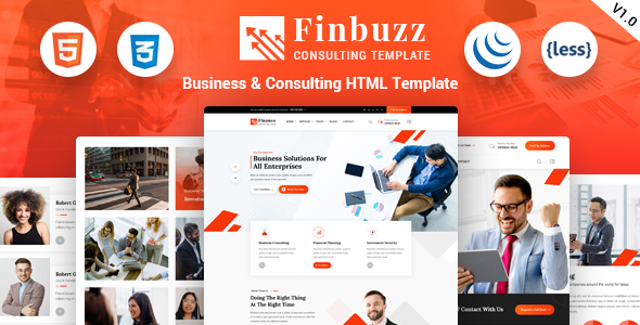 Finbuzz - Business HTML Template