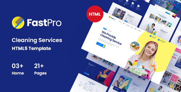 FastPro - Cleaning Services HTML5 Template
