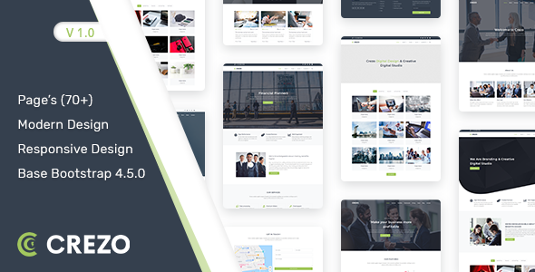 Crezo - Multipurpose HTML5 Template