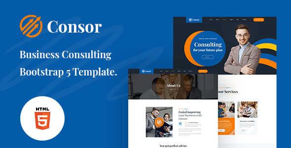 Consor - Business Consulting Bootstrap 5 Template
