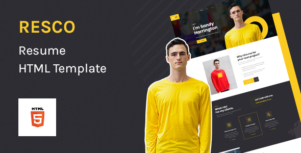 Resco - Resume HTML5 Template