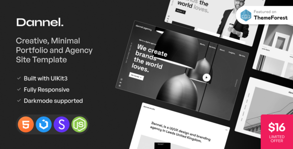 Dannel - Creative Portfolio & Agency Template