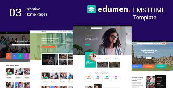 Edumen – Education HTML Template