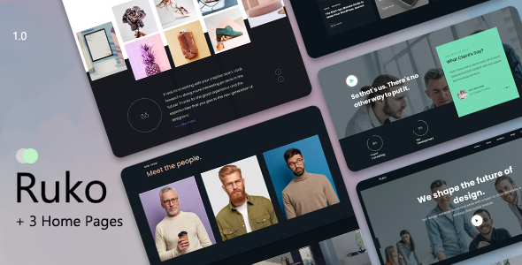 Ruko - Creative Agency & Showcase Portfolio