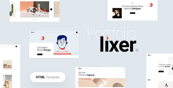 Lixer - Creative Portfolio HTML Template