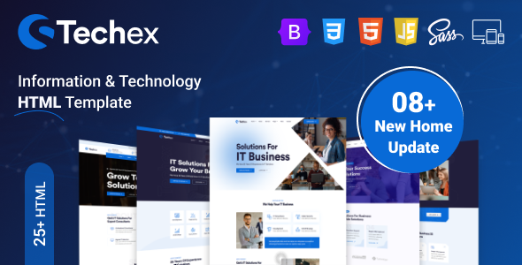 Techex - Information & Technology HTML Template