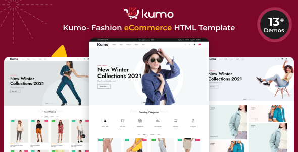 Kumo- Fashion eCommerce HTML Template