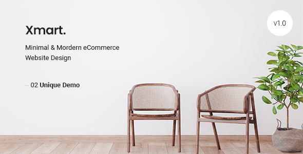 Xmart - Minimal eCommerce HTML5 template