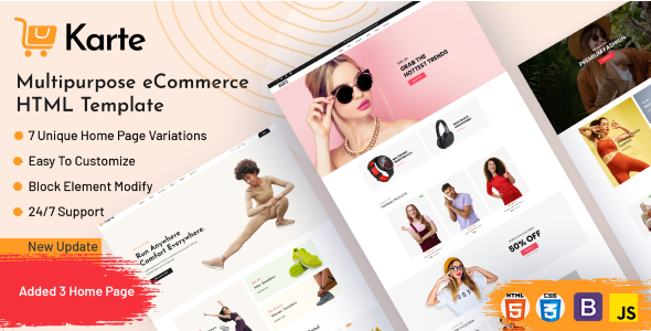 Karte - Fashion Multipurpose E-Commerce HTML Template