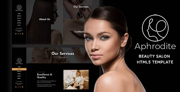 Aphrodite - Beauty HTML5 Template