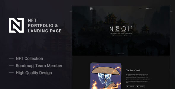 Neoh - NFT Portfolio and Landing Page