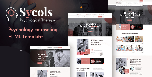 Sycols - Psychology Counseling HTML Template