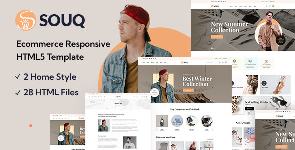 Souq - Ecommerce Responsive HTML5 Template