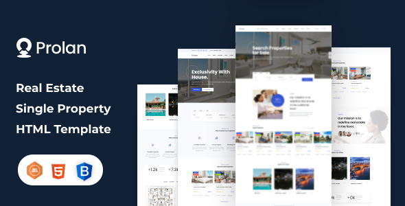 Prolan : Real Estate Single Property HTML Template