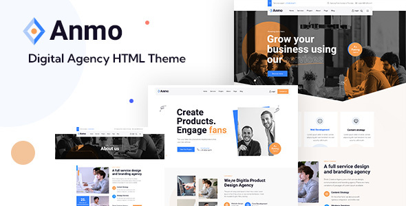 Anmo - Creative Digital Agency HTML Template