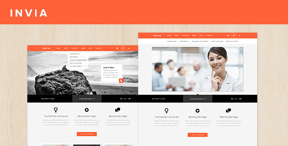 INVIA Corporate HTML Template