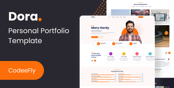 Dora - Personal PortfolioTemplate