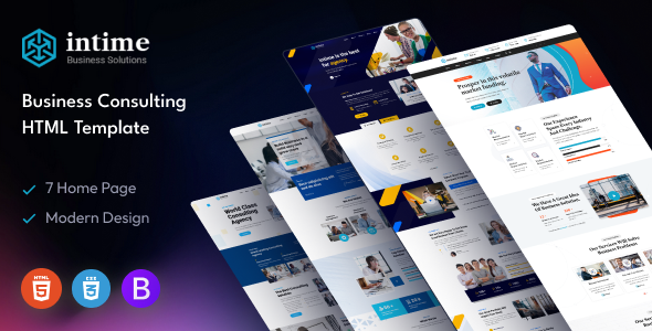 Intime - Business Consulting HTML Template