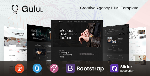 Gulu - Creative Agency HTML Template