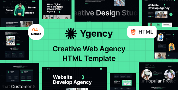Ygency - Web Design Agency HTML Template