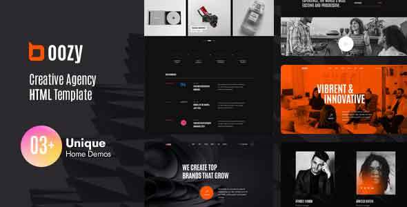 Boozy - Creative Agency HTML5 Template