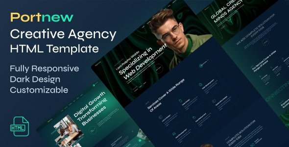 Portnew - Creative Agency Template