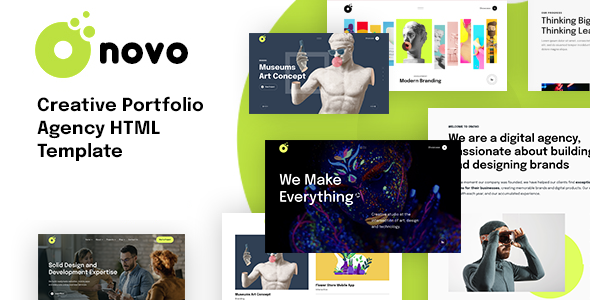 Onovo – Creative Portfolio Agency Template
