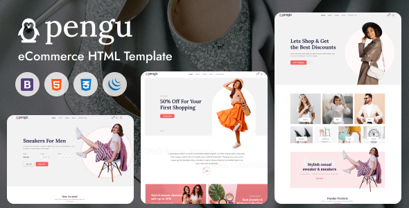 Pengu - eCommerce HTML5 Template