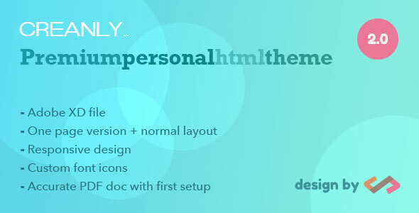 Creanly - Responsive Clean Theme Design
