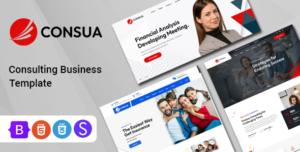 Consua - Consulting Business HTML Template