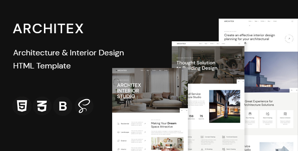 Architex - Architecture & Interior Design HTML Template