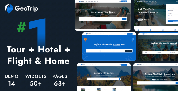GeoTrip - Tour & Travel Agency HTML Template