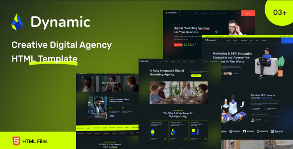 Dynamic - Digital Agency HTML Template