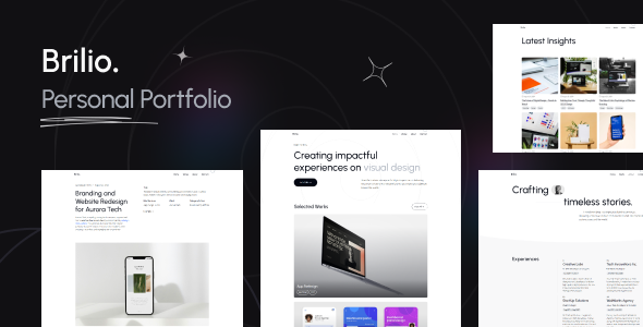 Personal Portfolio HTML - Brilio