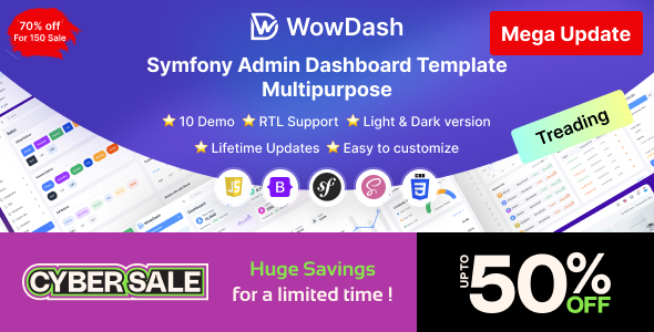 WowDash - Symfony - Multipurpose Admin Dashboard Template