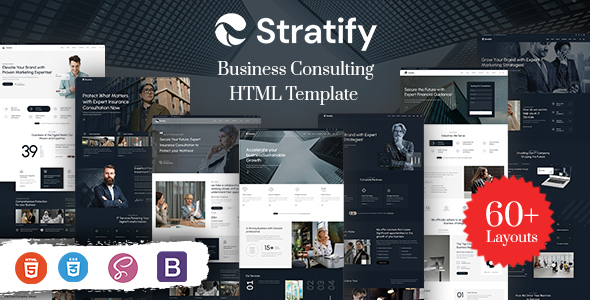 Stratify - Business Consulting HTML Template