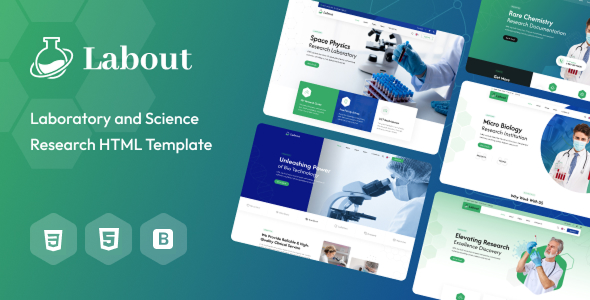 Labout – Laboratory & Research HTML Template