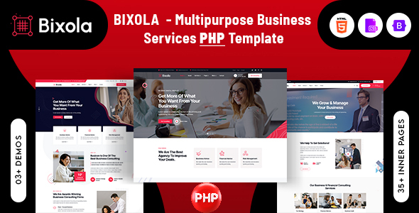 Bixola - Multipurpose Business Service PHP Template