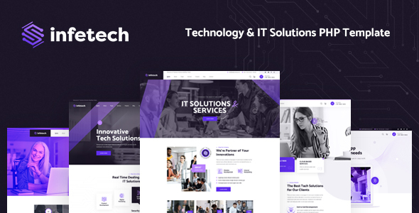 Infetech - Technology & IT Solutions PHP Template