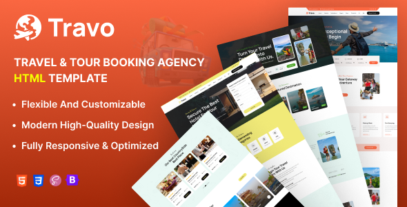 Travo - Tour Booking Html Template